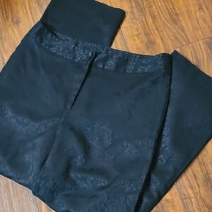 Mac & Jac Black Textured Fabric Dress Pants